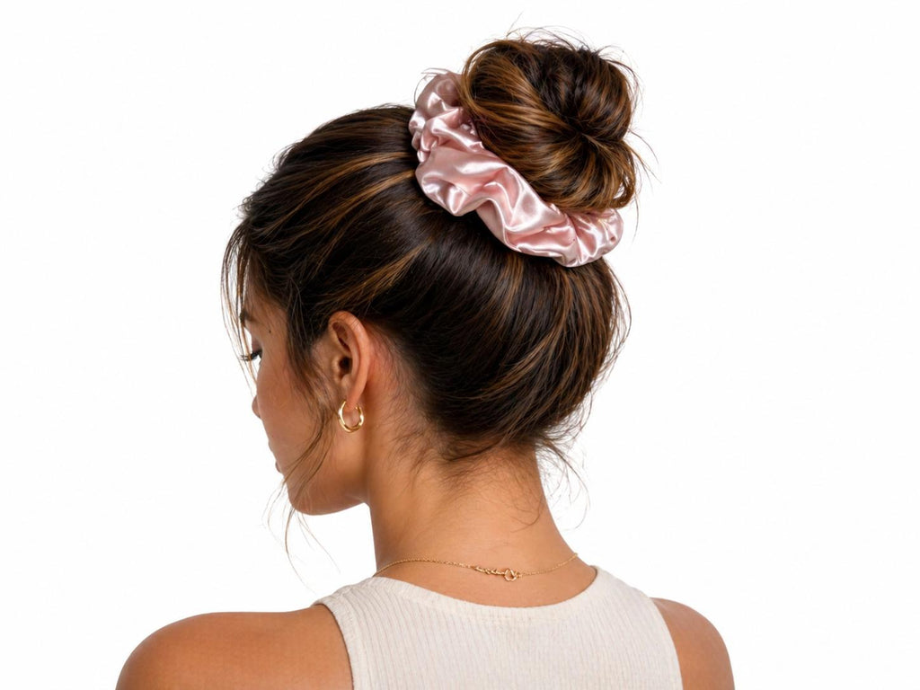 Middy Scrunchie Set | Rose Gold & Neutrals
