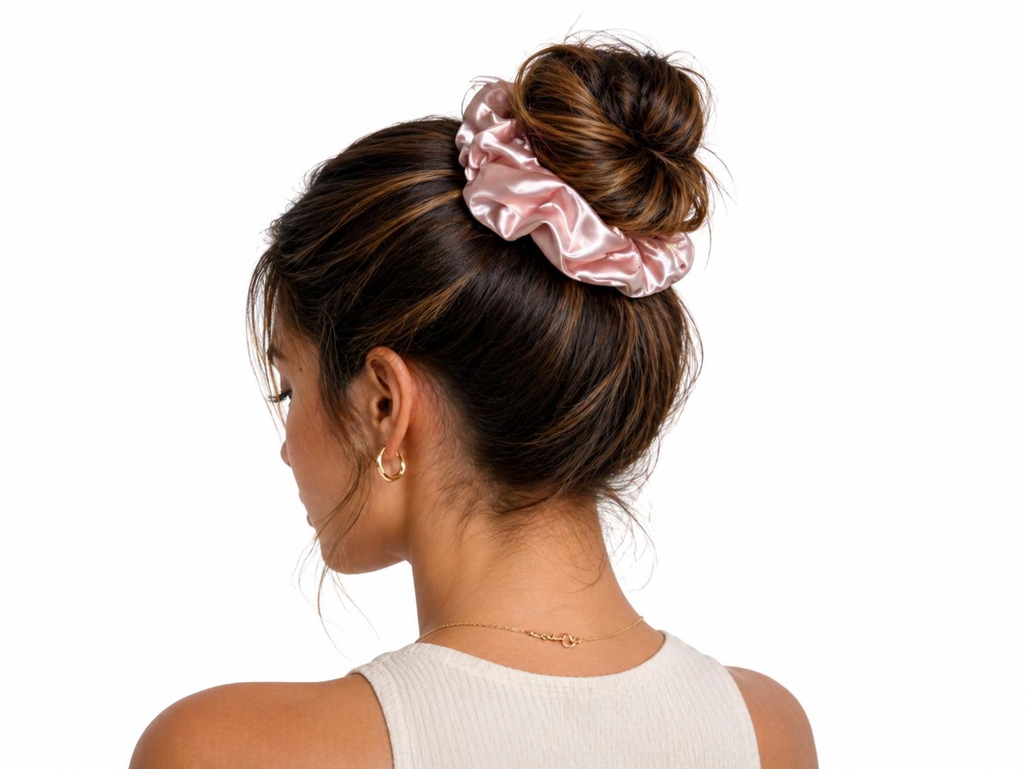 Middy Scrunchie Set | Rose Gold & Neutrals