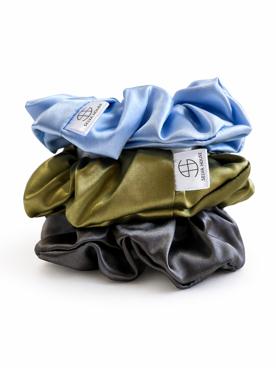Middy Scrunchie Set | Steel & Moss