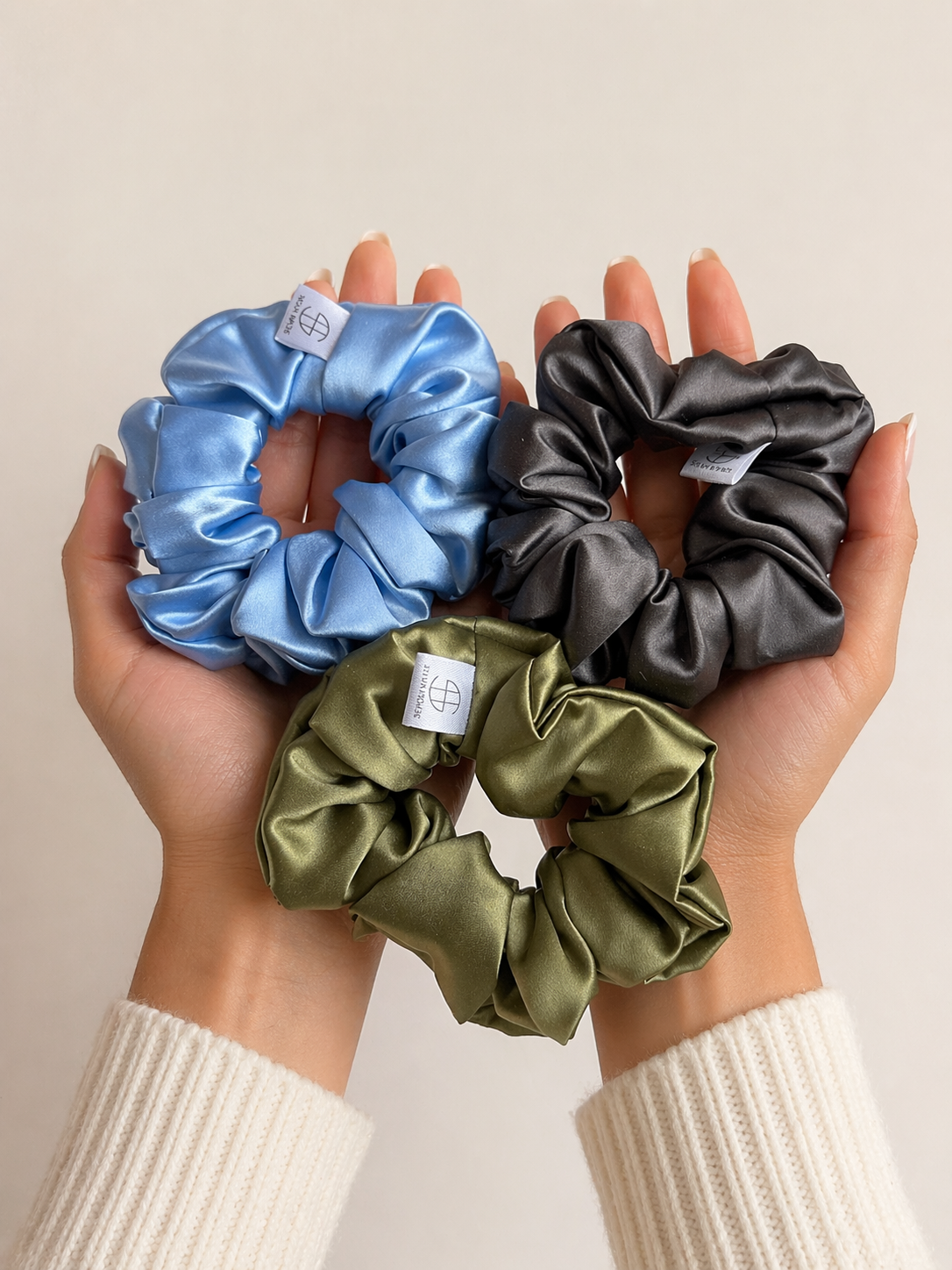 Middy Scrunchie Set | Steel & Moss