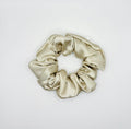 Silk Scrunchie Gift Duo | Light Khaki